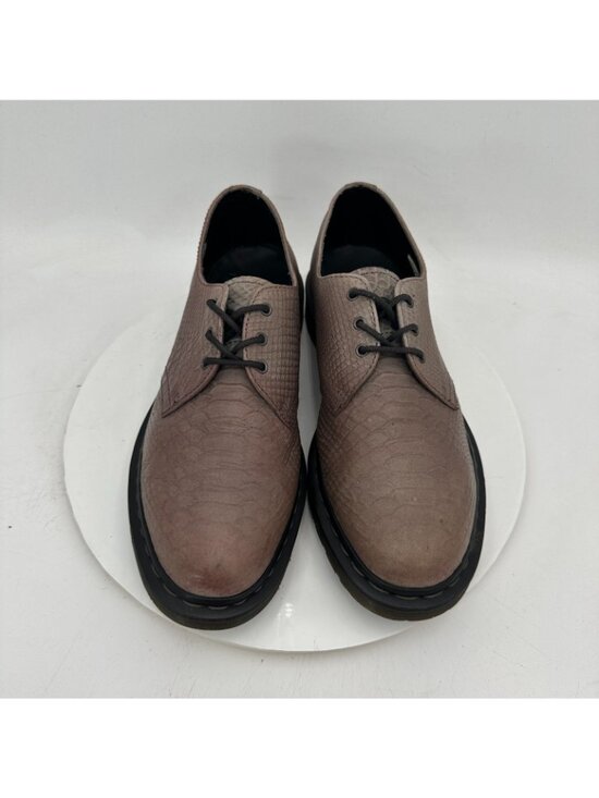 Dr. Martens 1461 Men Size 11 Python embossed Leather 3 Hole Low Derby Shoes